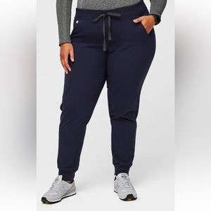 FIGS Women’s Navy Zamora Petite Jogger Scrub Pants XL
